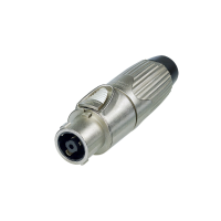 Neutrik NLT8FXX 8 pólusú hangfal csatlakozó, fém ház