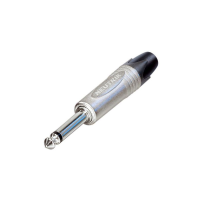 Neutrik NP2X 6,3 mm monó jack dugó Neutrik NP2X 6,3 mm monó jack dugó