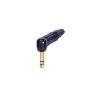 Neutrik NP3RXB 6,3 mm aranyozott sztereó pipa jack dugó