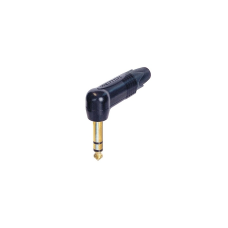 Neutrik NP3RXB 6,3 mm aranyozott sztereó pipa jack dugó