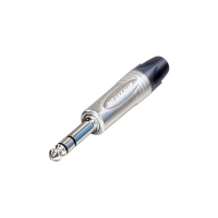 Neutrik NP3X 6,3 mm sztereó jack dugó Neutrik NP3X 6,3 mm sztereó jack dugó