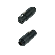 REAN RA3FTB átalakító, mini XLR papa - XLR mama REAN RA3FTB átalakító, mini XLR papa - XLR mama