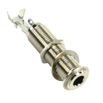 Cső formájú jack aljzat gitárhoz