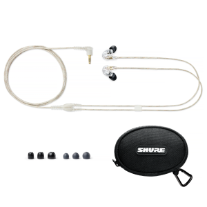 Shure SE215 K UNI Fülhallgató cserélhető kábellel