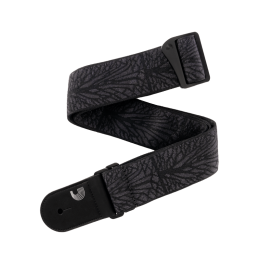 D'addario 50TB02 Woven Fekete Gitárheveder