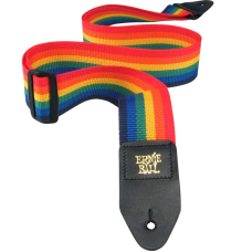 Ernie Ball Gyönygvászon Gitárheveder Szivárvány Ernie Ball Gyönygvászon Gitárheveder Szivárvány