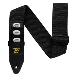 Ernie Ball Pengetőtartós Gyöngyvászon Gitárheveder