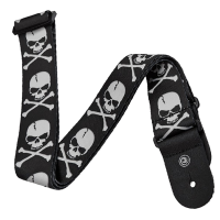 D'addario 50H01 Skull & Cross Bone Gitárheveder D'addario 50H01 Skull & Cross Bone Gitárheveder