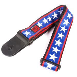 D'addario 50A10 World Tour Collection - Stars & Stripes Gitárheveder