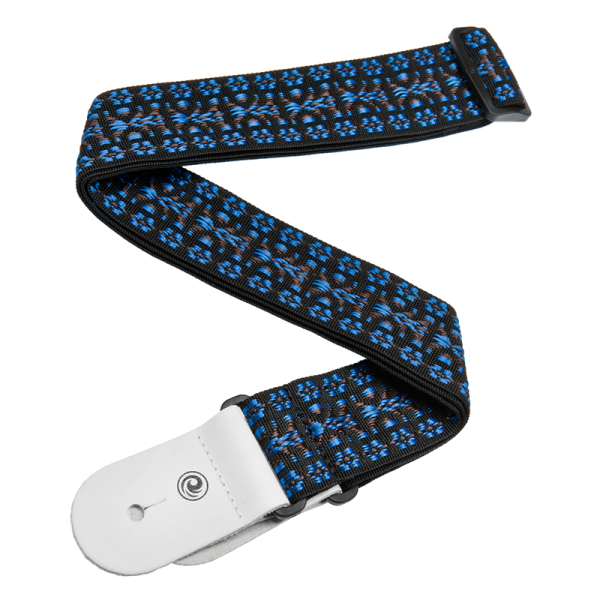 Planet Waves 50G05 Textile Collection - Hootenanny, Blue/Black Strap