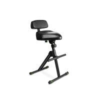 Gravity G-FMSEAT1BR színpadi szék lábtartóval háttámlával