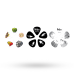 D'addario 1CAB4-15BT3 THE BEATLES Pengetők Sgt. Peppers Minta