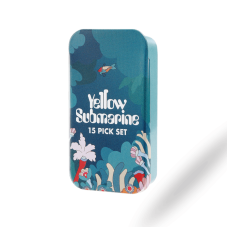 D'addario 1CWH4-10B9 The Beatles YELLOW SUBMARINE 55TH ANNIVERSARY Gitár Pengető Under the Sea 15-darab fémdoboz Kék D'addario 1CWH4-10B9 The Beatles YELLOW SUBMARINE 55TH ANNIVERSARY Gitár Pengető Under the Sea 15-darab fémdoboz Kék