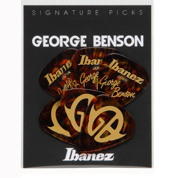 Ibanez B1100GB George Benson Picks Signature Series Flat Pick Pengető