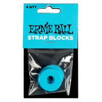 Ernie Ball 5619 Gumi Heveder Rögzítő Strap Lock 4 Darab (kék) Ernie Ball 5619 Gumi Heveder Rögzítő Strap Lock 4 Darab (kék)