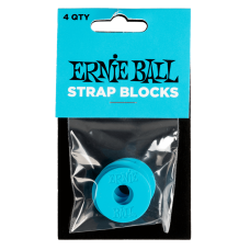Ernie Ball 5619 Gumi Heveder Rögzítő Strap Lock 4 Darab (kék) Ernie Ball 5619 Gumi Heveder Rögzítő Strap Lock 4 Darab (kék)