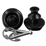 Dunlop SLS 1033BK Dual Design Hevederrögzítő Fekete