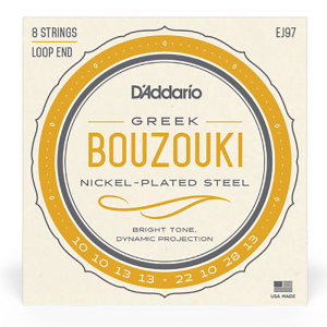 D'addario EJ97 Bouzouki 8-húros készlet