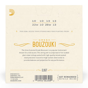 D'addario EJ97 Bouzouki 8-húros készlet