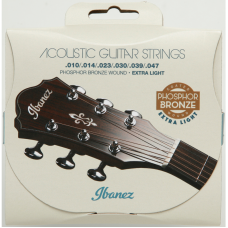 Ibanez IACSP61C 6 húros Bevonatos Foszfor Bronz Akusztikus Gitárhúr