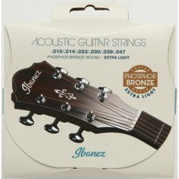 Ibanez IACSP61C 6 húros Bevonatos Foszfor Bronz Akusztikus Gitárhúr