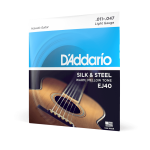 D'addario EJ40 Silk & Steel Akusztikus Gitárhúr