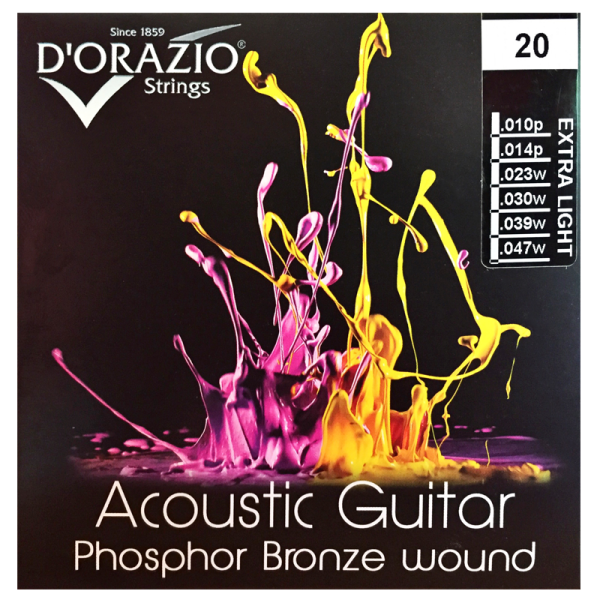 D'Orazio Foszfor-Bronz Akusztikus Gitár húr