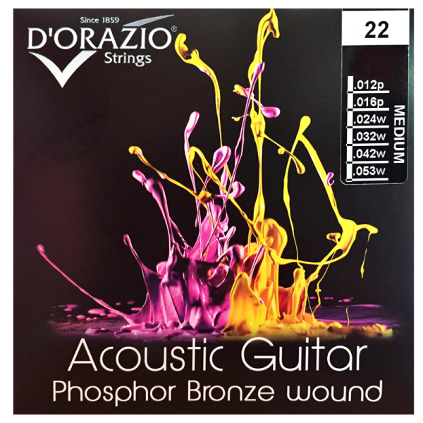 D'Orazio Foszfor-Bronz Akusztikus Gitár húr