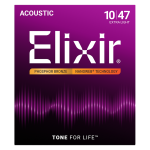Elixir Foszfor Bronz Akusztikus Gitárhúr 10-47 (Nanoweb bevonat)