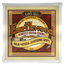 Ernie Ball 12-húros Earthwood Bronz Silk & Steel Akusztikus Gitárhúr Ernie Ball 12-húros Earthwood Bronz Silk & Steel Akusztikus Gitárhúr