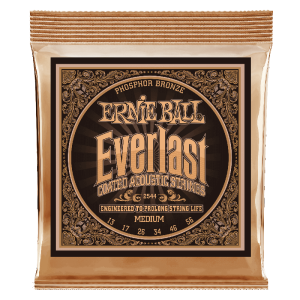 Ernie Ball Everlast Bevonatos Foszfor Bronz Akusztikus Gitárhúr