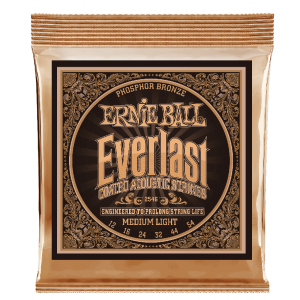 Ernie Ball Everlast Bevonatos Foszfor Bronz Akusztikus Gitárhúr