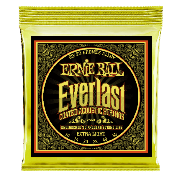 Ernie Ball Everlast Bevonatos Bronz Akusztikus Gitárhúr