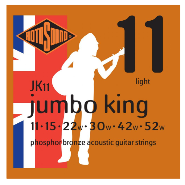Rotosound JK Jumbo King Foszfor Bronz Akusztikus Gitárhúr