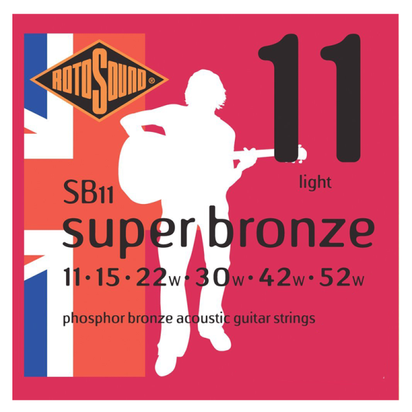 Rotosound SB Super Bronze Foszfor-Bronz Akusztikus Gitárhúr