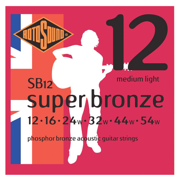 Rotosound SB Super Bronze Foszfor-Bronz Akusztikus Gitárhúr