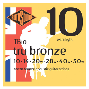 Rotosound TB Tru Bronze 80/20 Bronz Akusztikus Gitárhúr