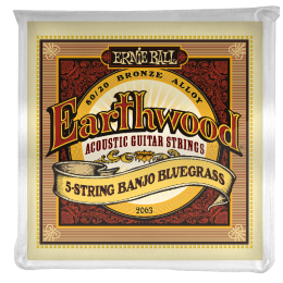 Ernie Ball Earthwood Bronz 5-húros Banjo Húr (loop end)