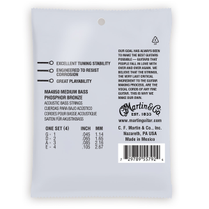 Martin MA4850 Akusztikus Basszusgitárhúr Martin MA4850 Akusztikus Basszusgitárhúr