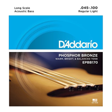 D'addario EPBB 170 4-húros Akusztikus Basszusgitárhúr (34" Long Scale) D'addario EPBB 170 4-húros Akusztikus Basszusgitárhúr (34" Long Scale)
