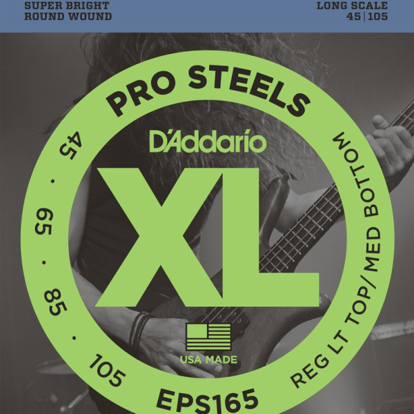 D'addario EPS 4-húros Pro Steels Basszusgitárhúr (34" Long Scale)