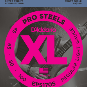 D'addario EPS 170S 4-húros Pro Steels Basszusgitárhúr (30" Short Scale) D'addario EPS 170S 4-húros Pro Steels Basszusgitárhúr (30" Short Scale)