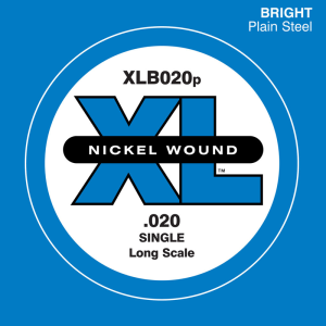 D'addario EXL Nikkel Single Basszusgitárhúr (34" Long Scale)