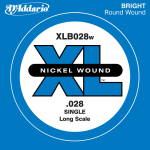 D'addario EXL Nikkel Single Basszusgitárhúr (34" Long Scale)