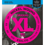 D'addario ESXL 4-húros XL Nikkel Double Ball End Basszusgitárhúr (34")