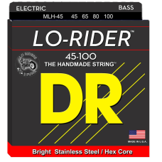 DR Strings Lo-Rider 4-húros Basszusgitárhúr