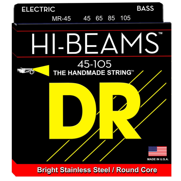 DR Strings Hi-Beam 4-húros Basszusgitárhúr