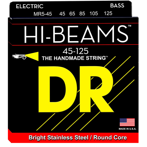 DR Strings Hi-Beam 5-húros Basszusgitárhúr