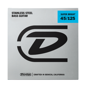 Dunlop Super Bright Basszusgitárhúr 5-Húros (Acél)