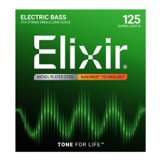 Elixir Single Nikkel Basszusgitárhúr 125 (Nanoweb bevonat)